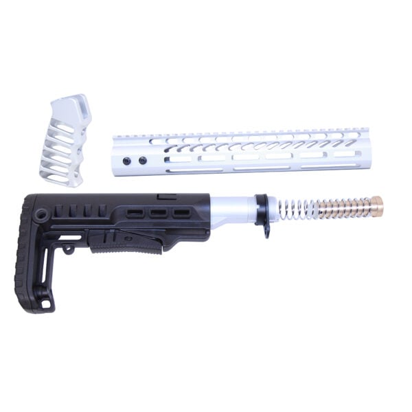 AR-15 Ultralight Furniture Set with stock, buffer tube, and rail accessories.