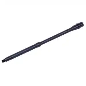 16-inch 5.56mm 1:7 twist AR-15 barrel with black nitride coating and mid-length gas system