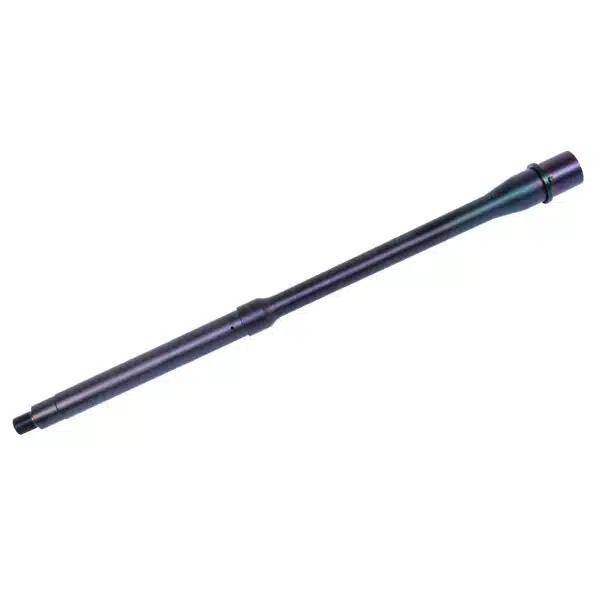 16 Black Rainbow PVD Coated 5.56mm M4 Barrel with 1:7 Twist.