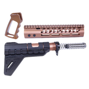 AR-15 Ultra Pistol Furniture Set (Anodized Bronze)