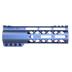 7" AIR-LOK Series M-LOK Compression Free Floating Handguard With Monolithic Top Rail (Gen 2) (Anodized Grey)