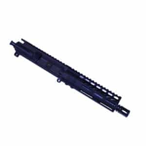 AR-15 5.56 Commander Series Pistol Upper Receiver in Anodize Black