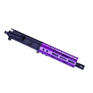 AR-15 5.56 Commander Series Pistol Upper Receiver in Anodize Purple