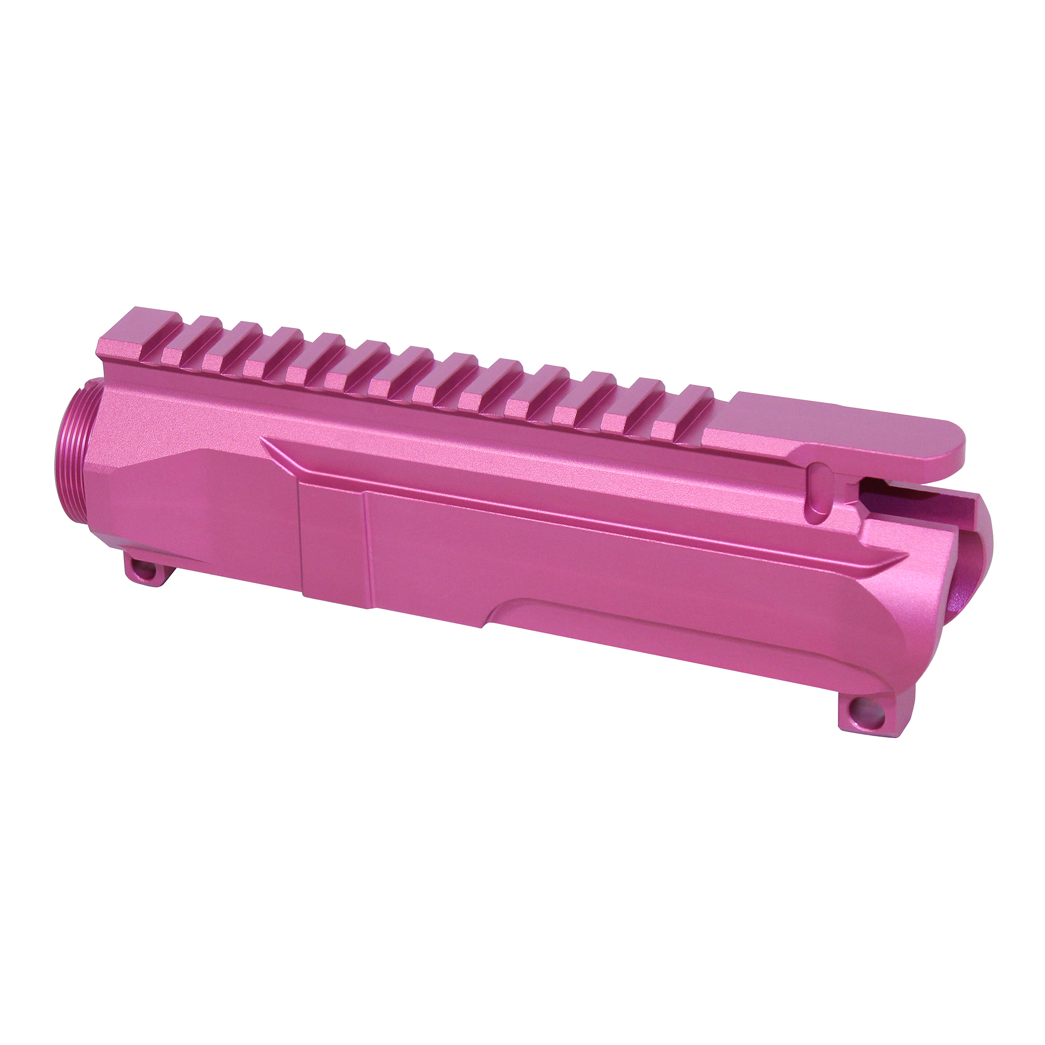 Anodized Pink AR-15 5.56 Slabside Stripped Billet Upper Receiver with 1913 Picatinny Rail