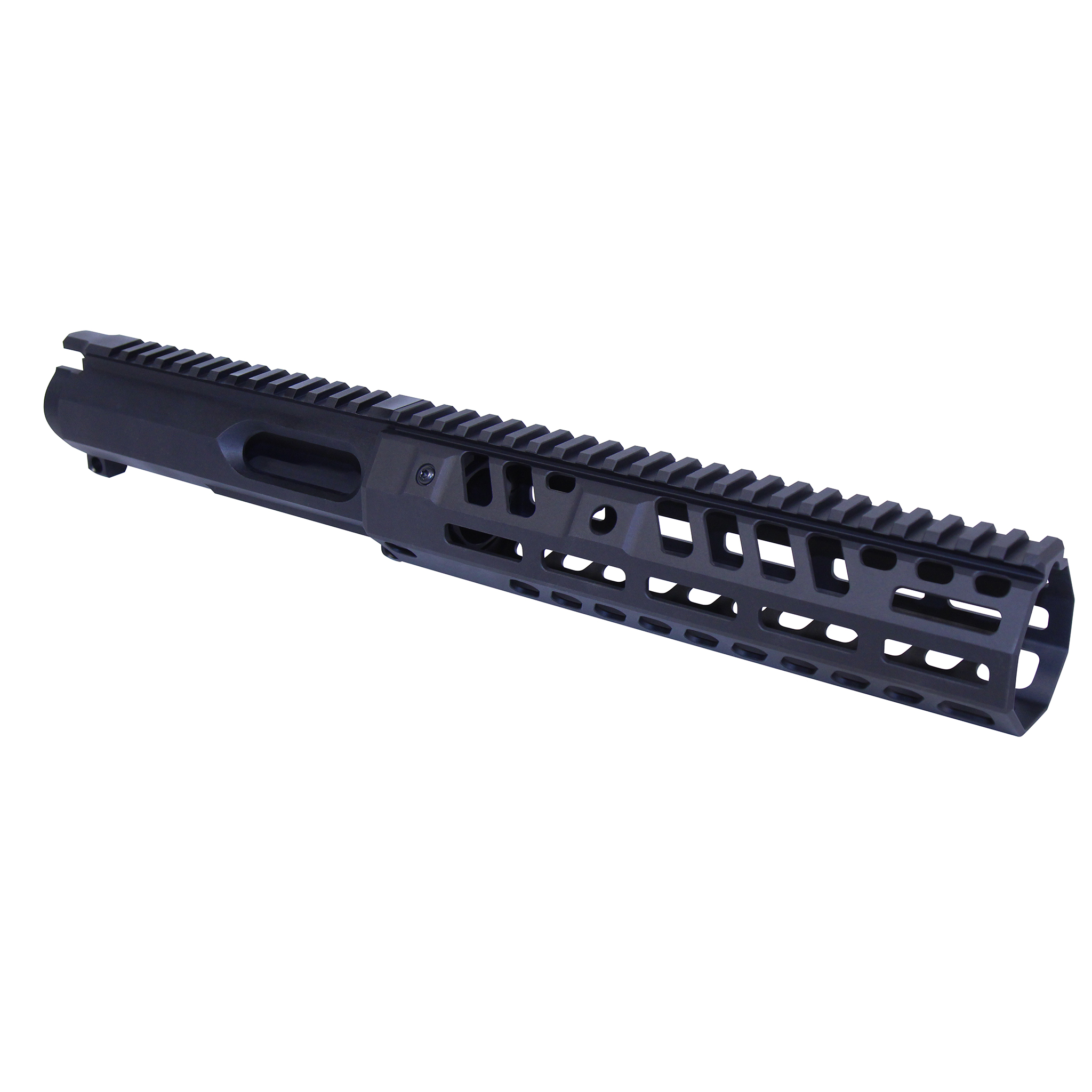 AR 9MM Stripped Billet Upper Receiver with 9 inch Socom Series Handguard in Anodized Black