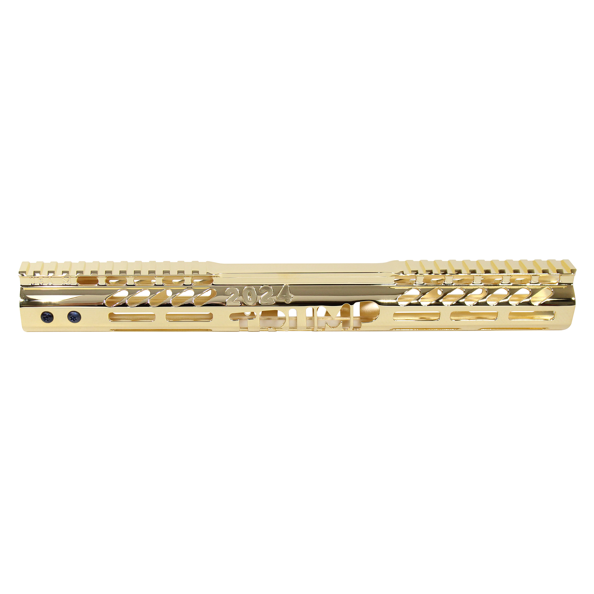 24K Gold 15-inch M-LOK Free Floating Handguard with Monolithic Top Rail