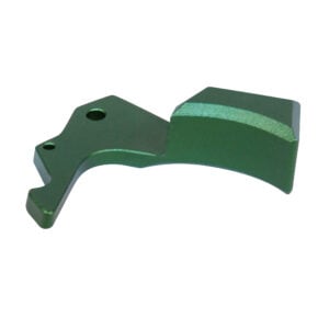 Anodized Irish Green Gen 5 Ergonomic Charging Handle Latch for AR-15