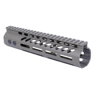 Flat Dark Earth M-LOK handguard with monolithic top rail for .308 Cal