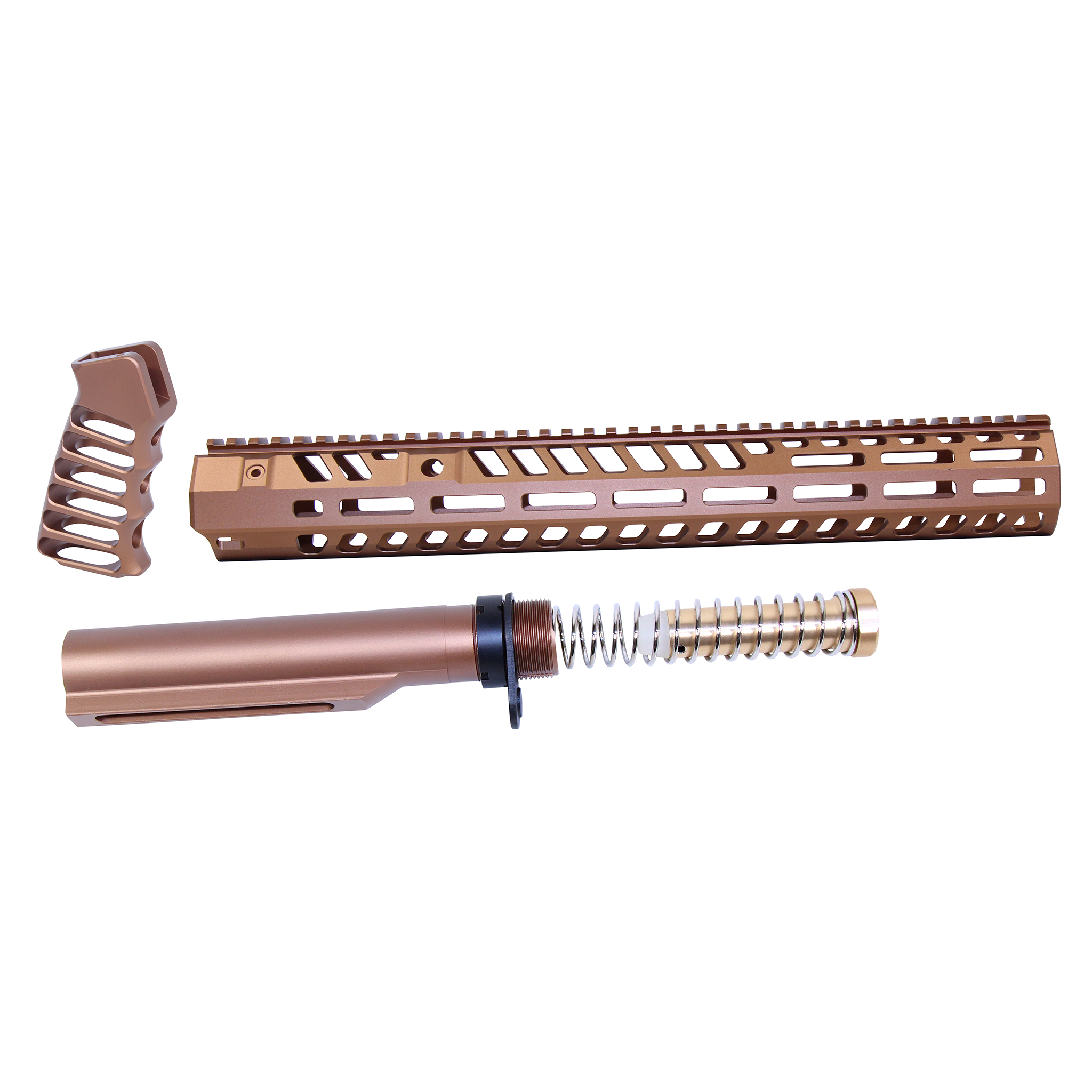 AR-15 15" Socom Series Build Kit (Anodized Bronze)