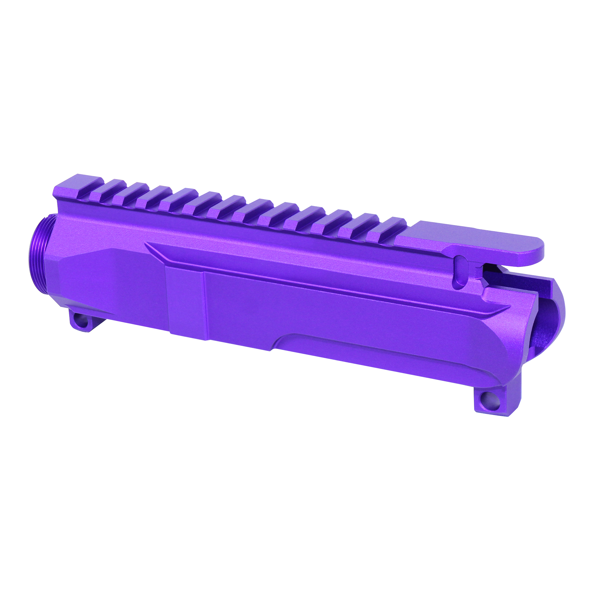 Stripped Billet Upper Receiver in Anodized Royal Purple with 1913 Picatinny Rail