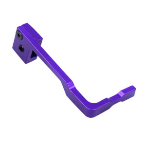 Extended Bolt Catch Release in Anodized Royal Purple finish for AR-15 platform