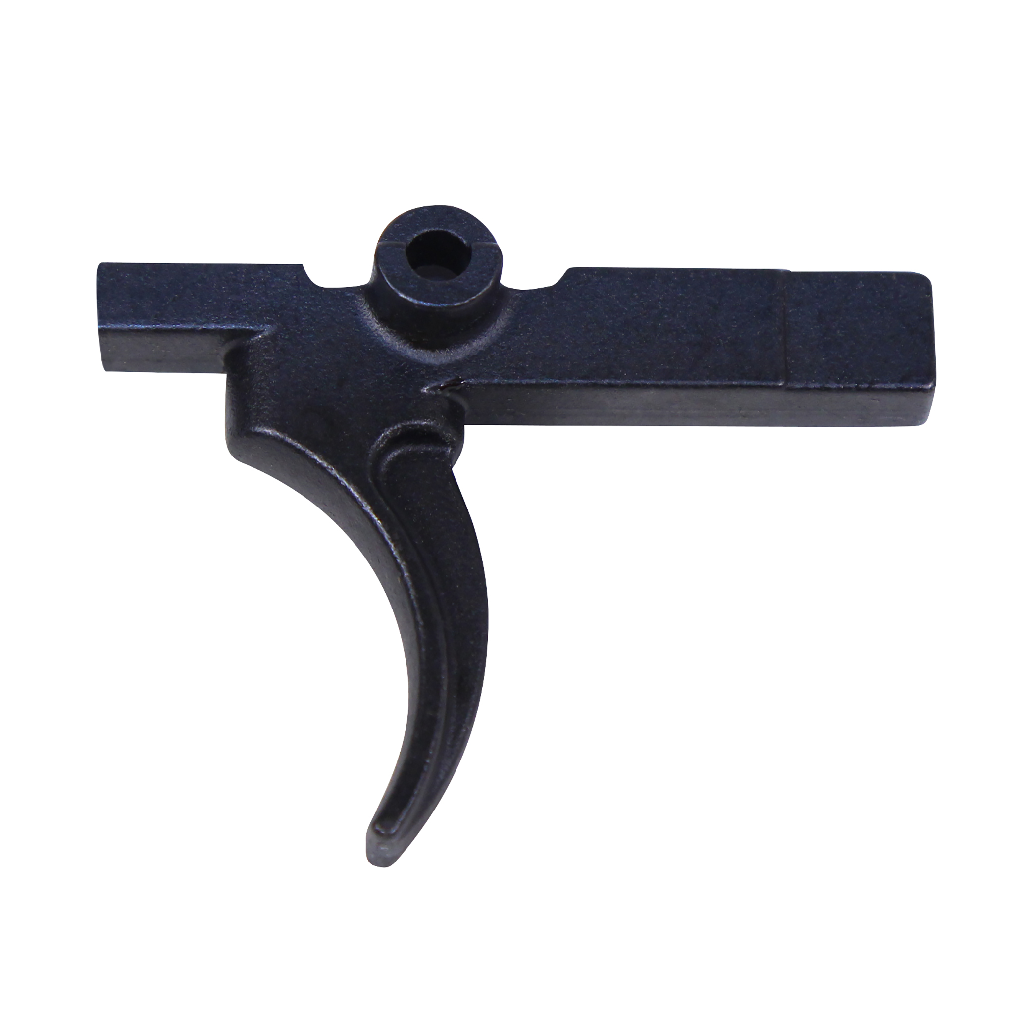 Matte black steel AR-15 trigger for 5.56 caliber platforms